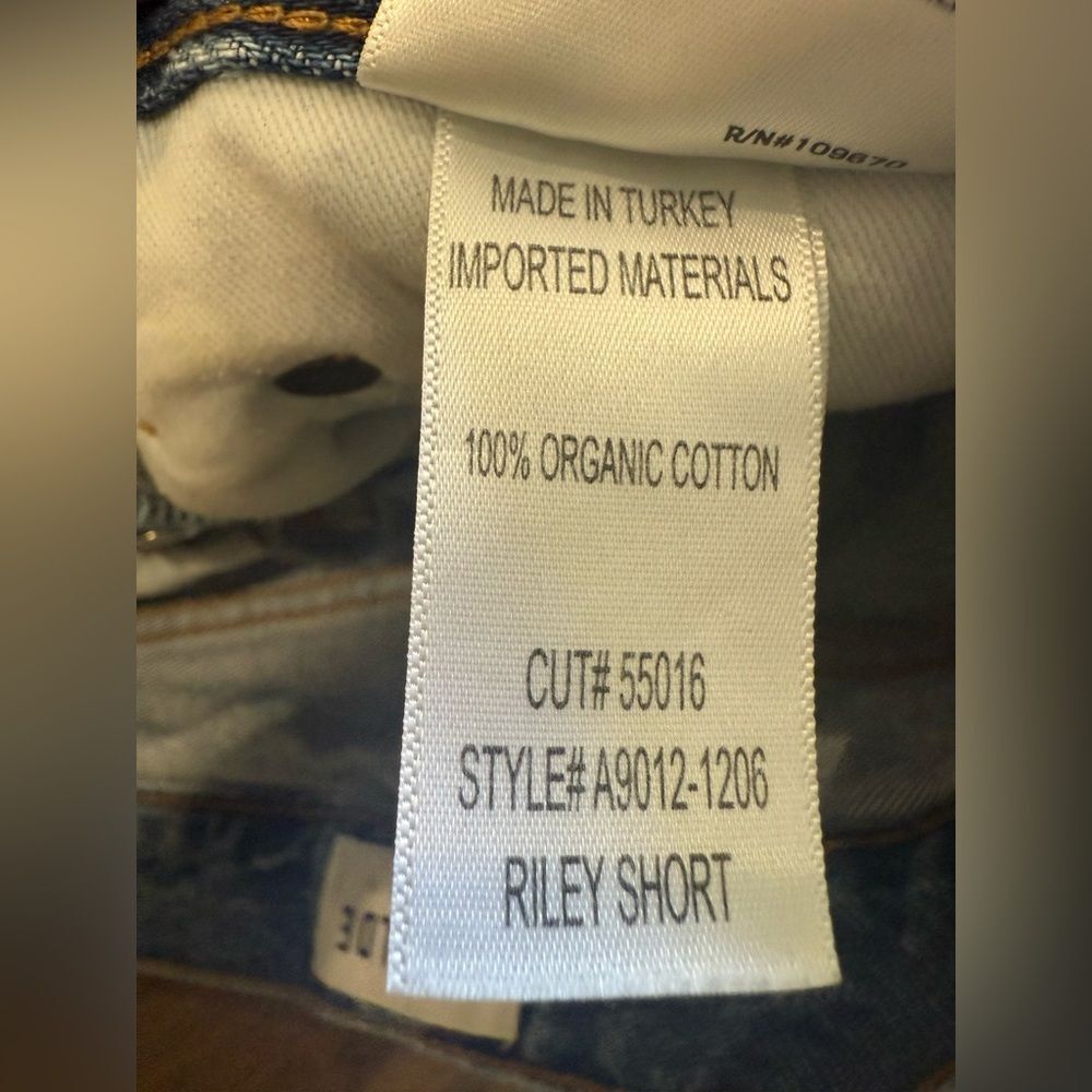 Agolde Riley High Rise Shorts 4.5" - Picture 5 of 8